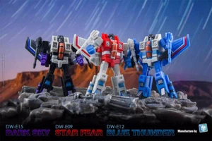 Dr Wu DW-E09 E12 E15 Starscream Thundercracker Skywarp DW-E09G E09T Action - Picture 1 of 41
