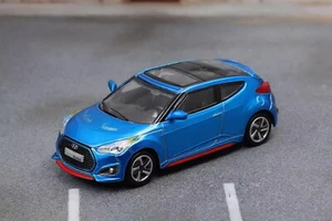 SHADOW 1/64 Scale Hyundai Velostrer Turbo Blue Diecast Car Model Toy Gift - Picture 1 of 4