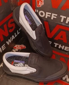 Vans Herren 4/Damen 5,5 DAK Roche BMX Rennschuhe Slipper schwarz/weiß VNOA5HEY39M - Bild 1 von 12