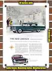 Metallschild - 1958 Lincoln Premiere Coupe - 10x14 Zoll