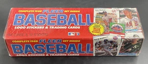 1988 Fleer Baseball Factory Sealed 660 Card Set + 45 stickers GLAVINE ROOKIE! - Picture 1 of 6