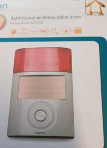 SIRENA SOLARE WIRELESS AGGIUNTIVA PER KIT 100108 ART. 100113 - Foto 1 di 2