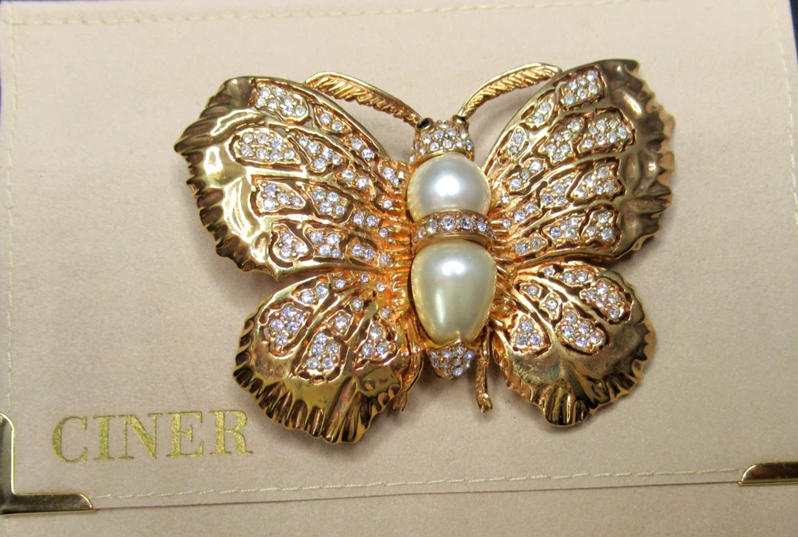 Ciner Fashion Vintage & Antique Brooches & Pins for sale | eBay