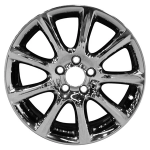 PVD Light Chrome 9 Spoke 18 x 7.5 Refurbished Wheel - Picture 1 of 1