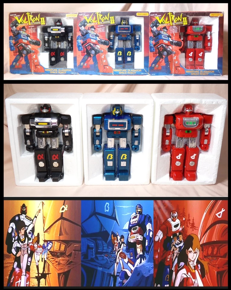 JUEGO DE COLECCIONISTAS DE GLADIADORES VOLTRON II COMO NUEVO CAJA DE CERILLAS COMPLETA GC-04 Godaikin Japón Foto 1 de 4