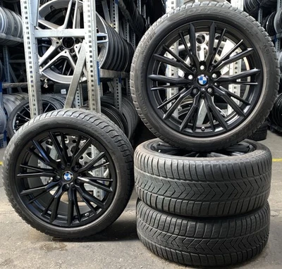 4x Original BMW Winterräder 225/45 R18 95V - für 3er G20 G21 4er G22 G23 2502 - Bild 1 von 3
