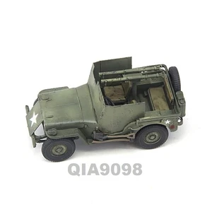 New 1:72 Scale US Army Willys MB & Bazooka Launcher Green Color Plastic Model - Picture 1 of 4