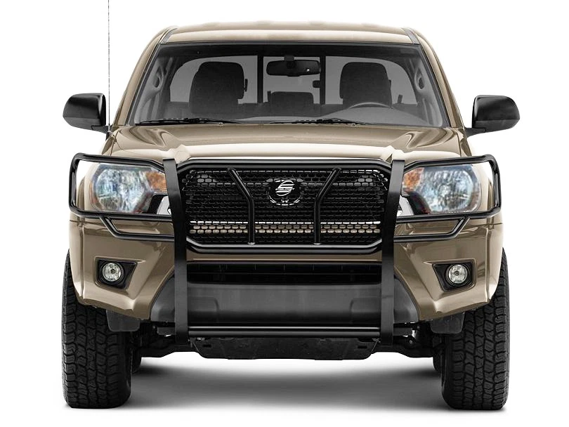 Protectores de rejilla Steelcraft 50-3370 HD negros para Toyota Tacoma 05-15 Foto 1 de 3