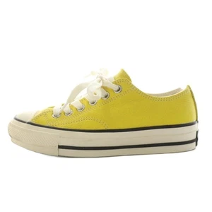 Converse Chuck Taylor Damen-Sneaker 6,0 US Leder Ox gelb 1Ad987 - Bild 1 von 9