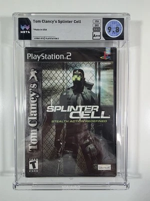 Tom Clancy's Splinter Cell (PS2) - Factory Sealed WATA 9.8 A++ TOP POP 1 of 1 - Image 1 of 2