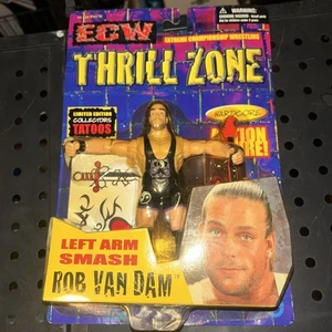 ECW Rob Van Dam Thrill Zone Action Figure NIB - Picture 1 of 4