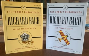 Air Ferrets Aloft & Rescue Ferrets at Sea ‘The Ferret Chronicles’ Richard Bach - Picture 1 of 16