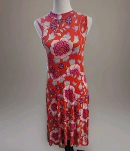 Anthropologie Maeve Kira Floral Print Maxi Dress Size Med - Picture 1 of 7