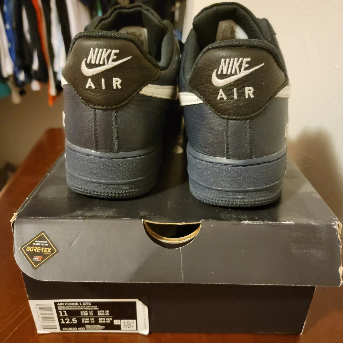 靴 Nike Air Force 1 Low Gore-Tex \"Navy\" 29 Nike Gore-Tex x Air Force 1 Low Navy for Sale | Authenticity