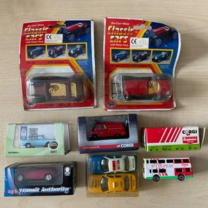 Vintage Corgi Oxford Maisto Tin Toys Car Vehicle Bundle Job Lot Vehicles BOXED - Imagen 1 de 7
