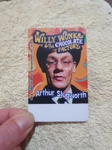 💥Willy Wonka & The Chocolate Factory Münzschieber Slugworth Karte 009 Great Wolf - Bild 1 von 1