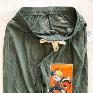 My Hero Academia Katsuki Bakugo Pajama Pants Anime NWT : Men’s Size M/ L / XL - Picture 1 of 8