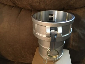 4" Type C Aluminum Camlock | Female Coupler x Hose Barb pump, adapter, fitting - Picture 1 of 6