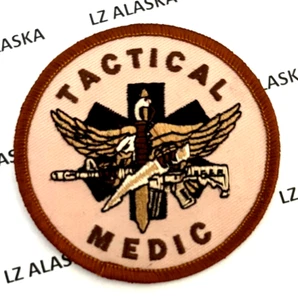TACTICAL MEDIC TAN SSI PATCH 3" (PD3) POLIZEI FEUERWEHR MILITÄR PARAMILITÄR - Bild 1 von 3