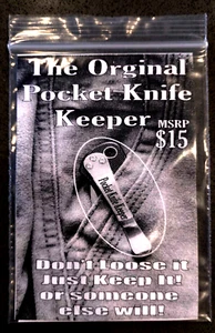 The orginal pocket knife keeper  buck kershaw, spyderco, crkt, microtec, hogue, - Picture 1 of 3