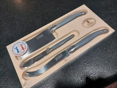 Jean Dubost 3 Piece Cheese Set, Gray - Image 1 of 4