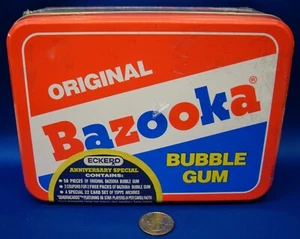 1992 Bazooka Quadracard '53 Topps Archives Baseball Anniversary Sealed Tin - Picture 1 of 9
