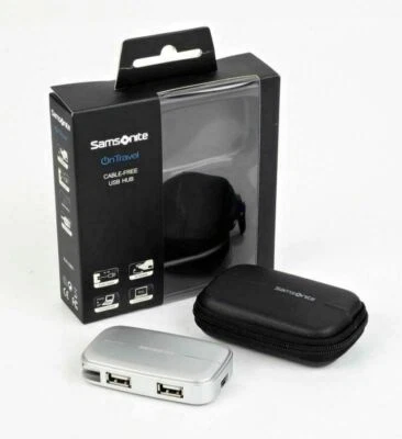 Cable Free USB Hub for Mac 4 USB 2.0 High Speed Extendable Mini USB cable - Image 1 of 3