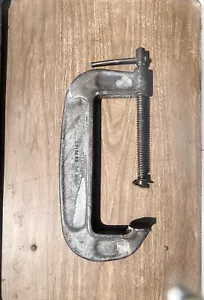 Vintage Wilton 508 ~ 8” Gap C Clamp Heavy duty, Smooth 1 Finger Turning. - Picture 1 of 2