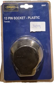 3109 Gwaza Ltd Towing 13 Pin Socket – Plastic Female #6007 - Picture 1 of 2