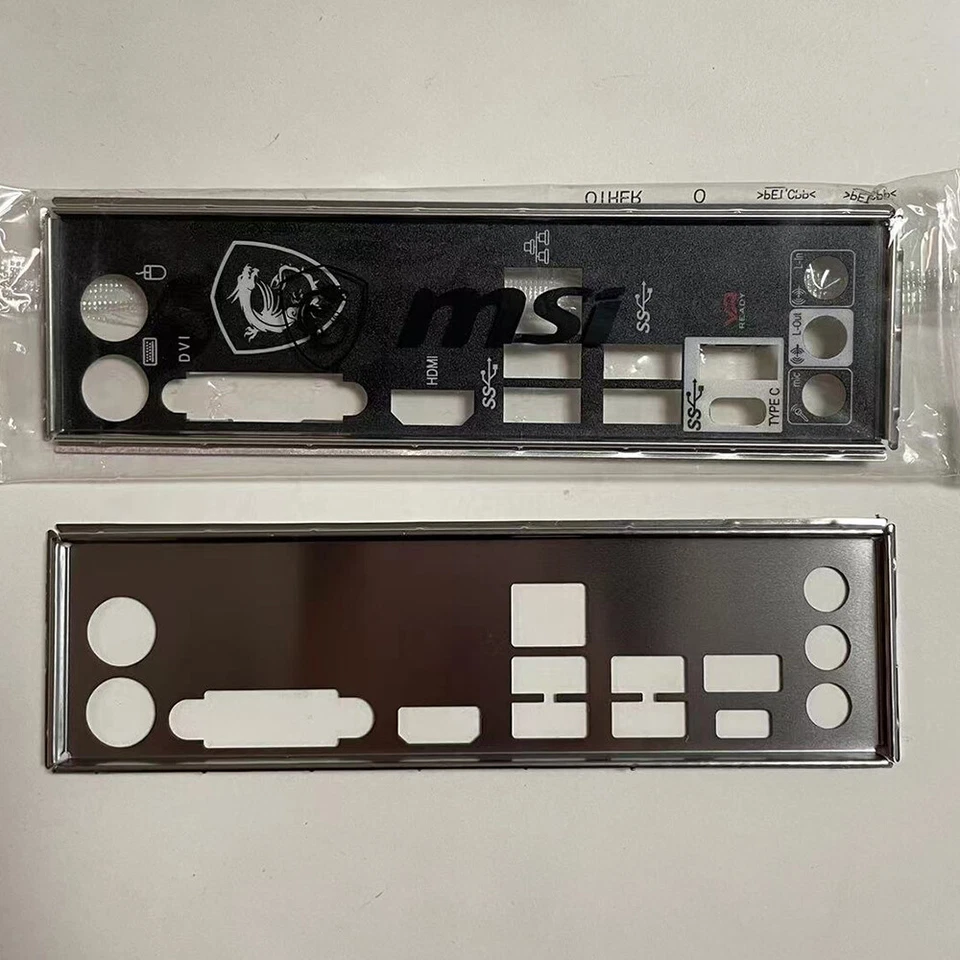 1Pcs For MSI H370M BAZOOKA I/O Shield Back Plate BackPlate Blende Bracket - Image 1 of 1