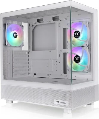 Thermaltake View 270 Plus TG ARGB Snow Mid Tower Chassis (ca-1y7-00m6wn-01) - Image 1 of 2