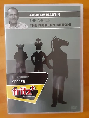 ABC of the Modern Benoni - Andrew Martin DVD Chess video w/ Free Shipping - Image 1 of 2