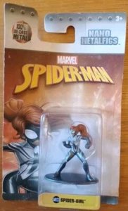 NEW Marvel Spiderman Nano Metalfigs SPIDER-GIRL Die Cast Action Figure Toy MV33 - Picture 1 of 4