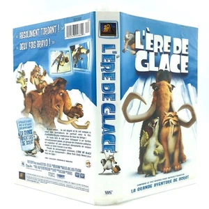 L'Ère De Glace - Ice Age VHS 2002 Blue Sky Studios Français French Animation - Picture 1 of 5