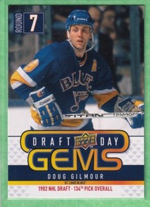 2009-10 Upper Deck Draft Day Gems #GEM21 Doug Gilmour Toronto Maple Leafs