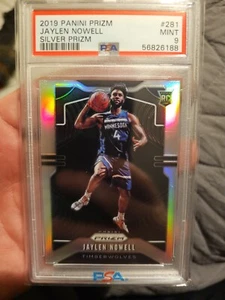 Panini Prizm #281 2019 Jaylen Nowell Silver Prizm RC PSA 9 como nuevo - Imagen 1 de 2