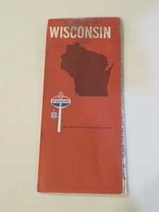 Standard Oil Company Wisconsin State Highway Karte 1969 = - Bild 1 von 5
