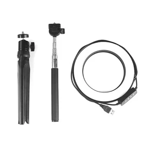 6'' LED SMD Ring Light Kit With Stand Dimmable 5500K For Camera Makeup Phone G - Picture 1 of 14