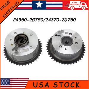 2pcs Camshaft VVT Gears 243502G750 For HYUNDAI SANTA SONATA TUCSON KIA 2.0L 2.4L - Picture 1 of 12