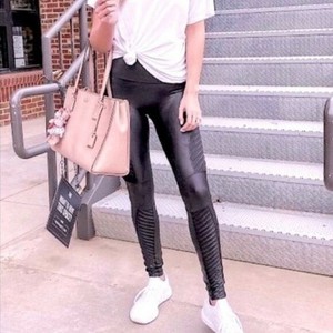 7 For All Mankind Faux Leather Pants 