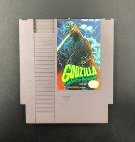 Godzilla: Monster of Monsters! (Nintendo Entertainment System, NES) Game Only