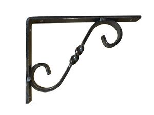 Steel shelf bracket (PACK x8) Colonial design. 6 in x 8 in