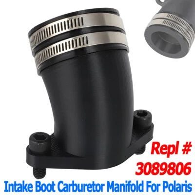 For 2006-2011 Polaris Hawkeye Sportsman 300 ATV Carburetor Intake Boot Manifold - Image 1 of 4