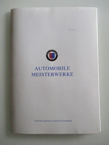 BMW Alpina B10 3,3 B12 6,0 B3 3,3 D10 Pressemappe Press Kit - Picture 1 of 8