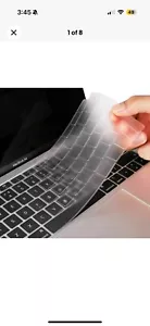 Ultra Thin Silicone Keyboard Protector Cover Skin for Apple MacBook - Picture 1 of 1