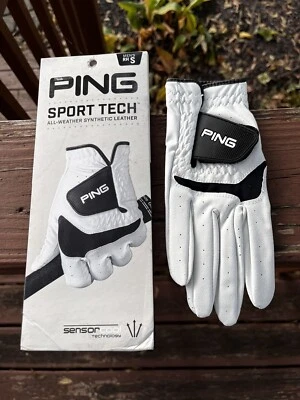 Guante de golf Ping Sport Tech para hombre mano derecha talla pequeña nuevo Foto 1 de 4
