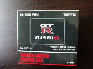 TOMICA LIMITED VINTAGE NEO 1/64 LV-N101c NISSAN GT-R NISMO N ATTACK PACKAGE - Picture 1 of 8