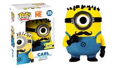 Funko POP Movies Despicable Me 2 #35 Carl Vinyl Figure With Mustache Exclusive