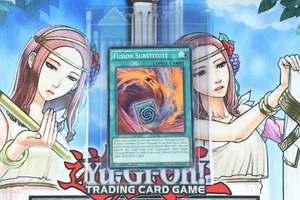 Tarjeta Hechizo Yugioh Fusion Sustituto NECH-EN081 1a Edición Común - Imagen 1 de 2