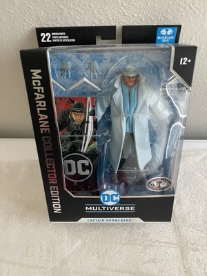 NUEVO McFarlane Toys DC Multiverse Captain Boomerang Edición Platino Foto 1 de 4